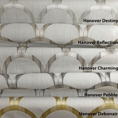 Hanover Relaxed Roman Shade — Custom Size