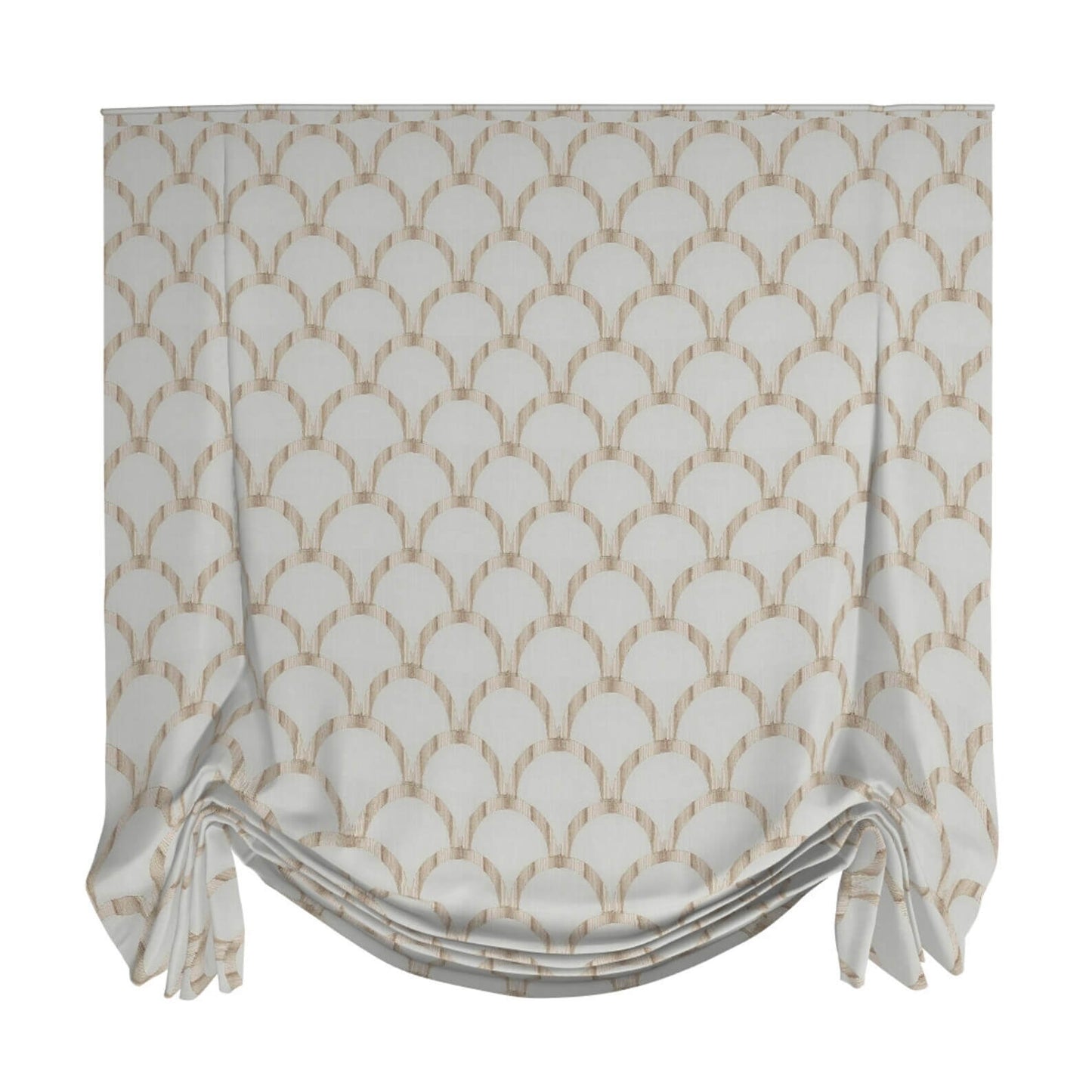 Hanover Tulip Roman Shade — Custom Size