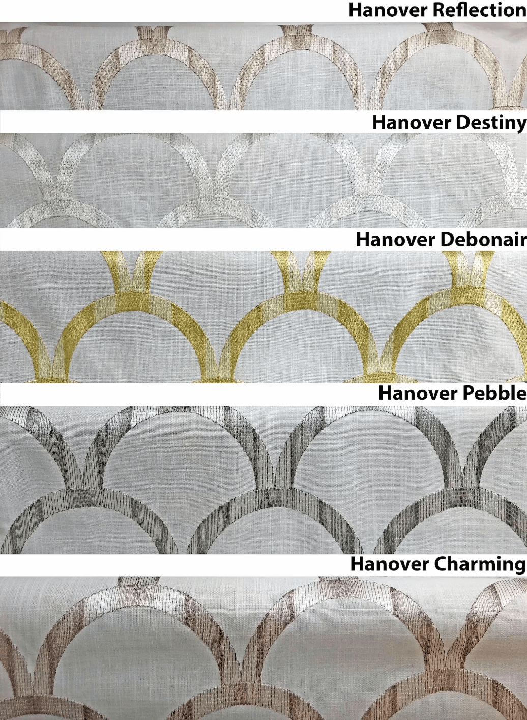 Hanover Tulip Roman Shade — Custom Size