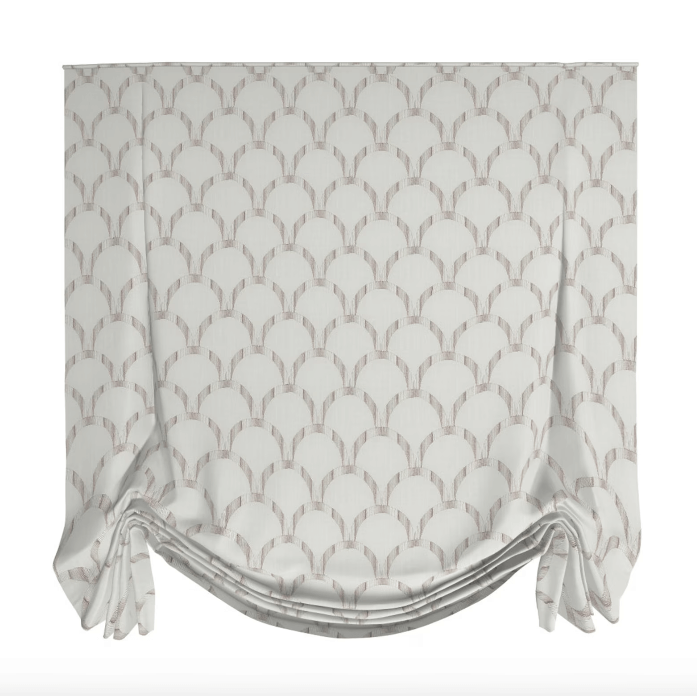 Hanover Tulip Roman Shade — Custom Size