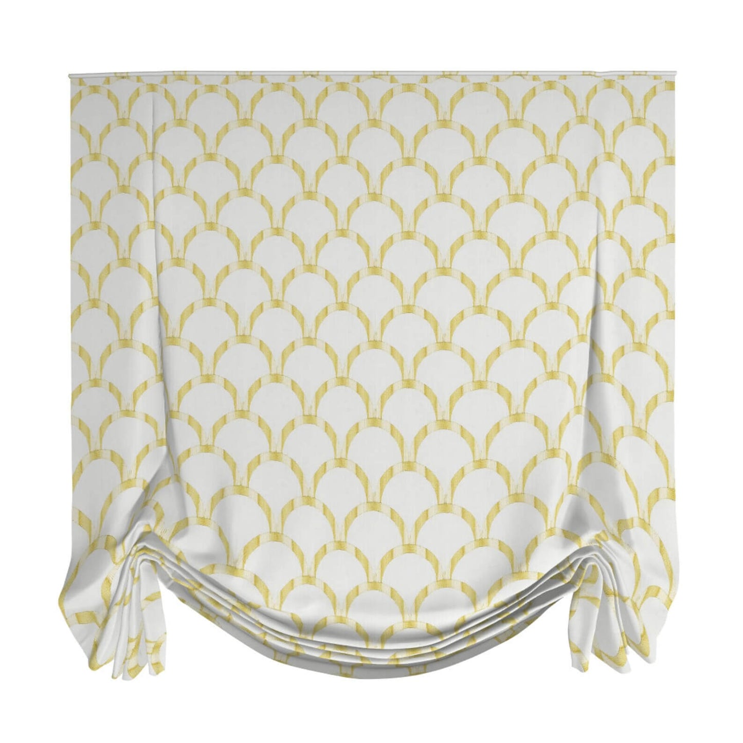 Hanover Tulip Roman Shade — Custom Size