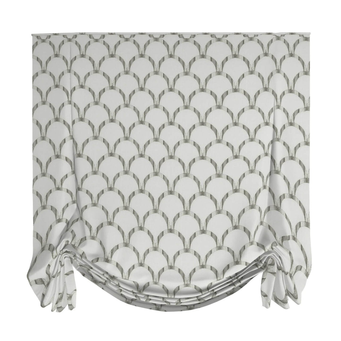 Hanover Tulip Roman Shade — Custom Size