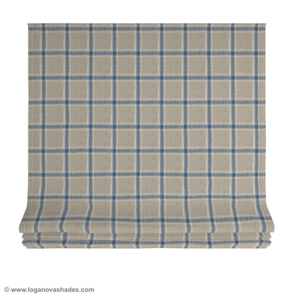 Chesapeake Relaxed Roman Shade — Custom Size