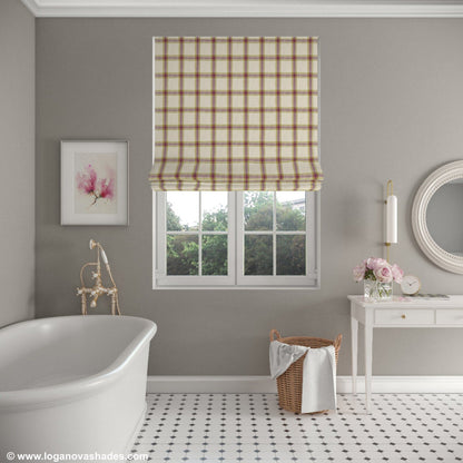 Chesapeake Relaxed Roman Shade — Custom Size