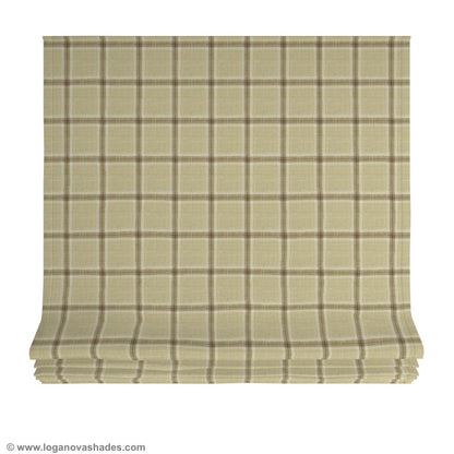 Chesapeake Relaxed Roman Shade — Custom Size