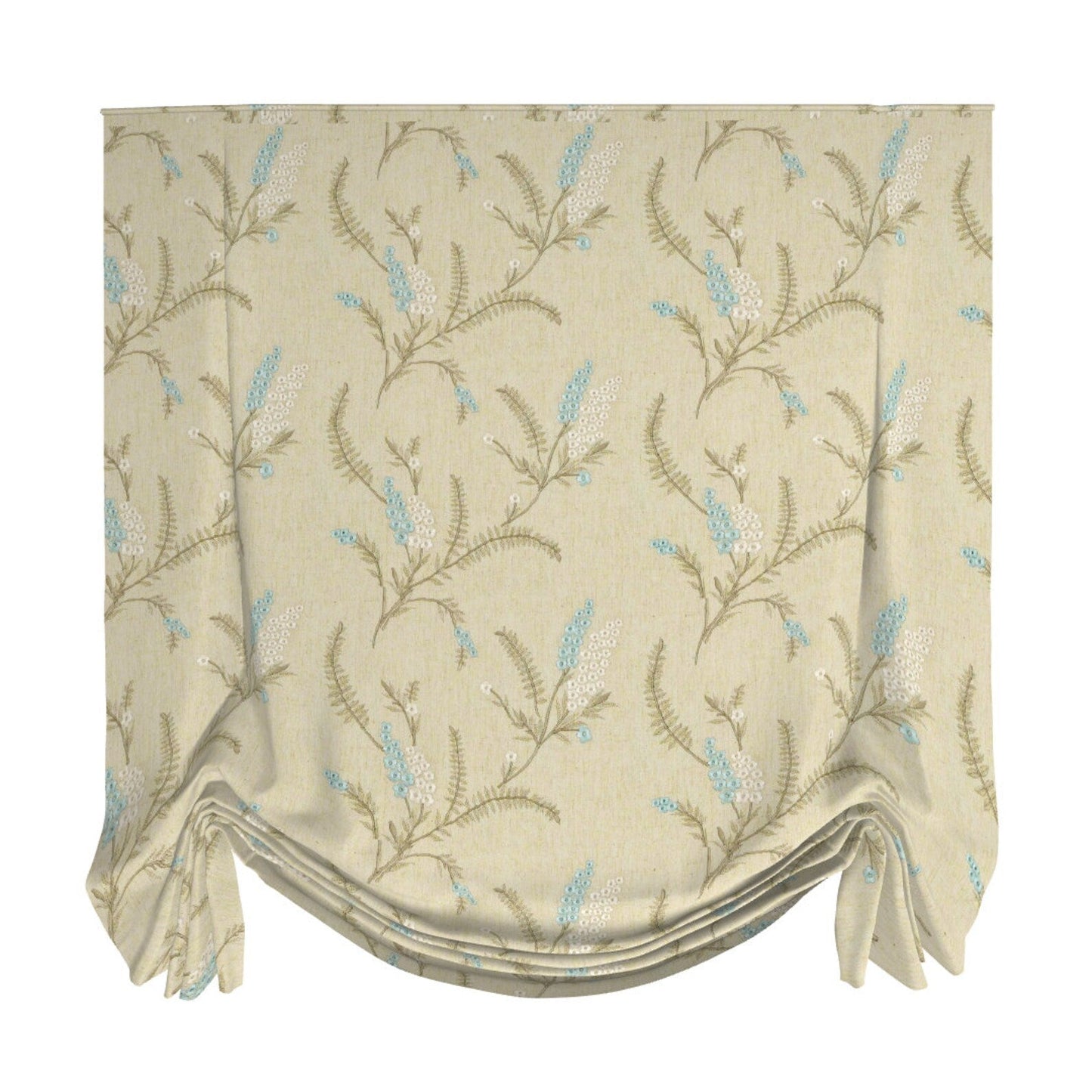Bloomfield Tulip Roman Shade — Custom Size