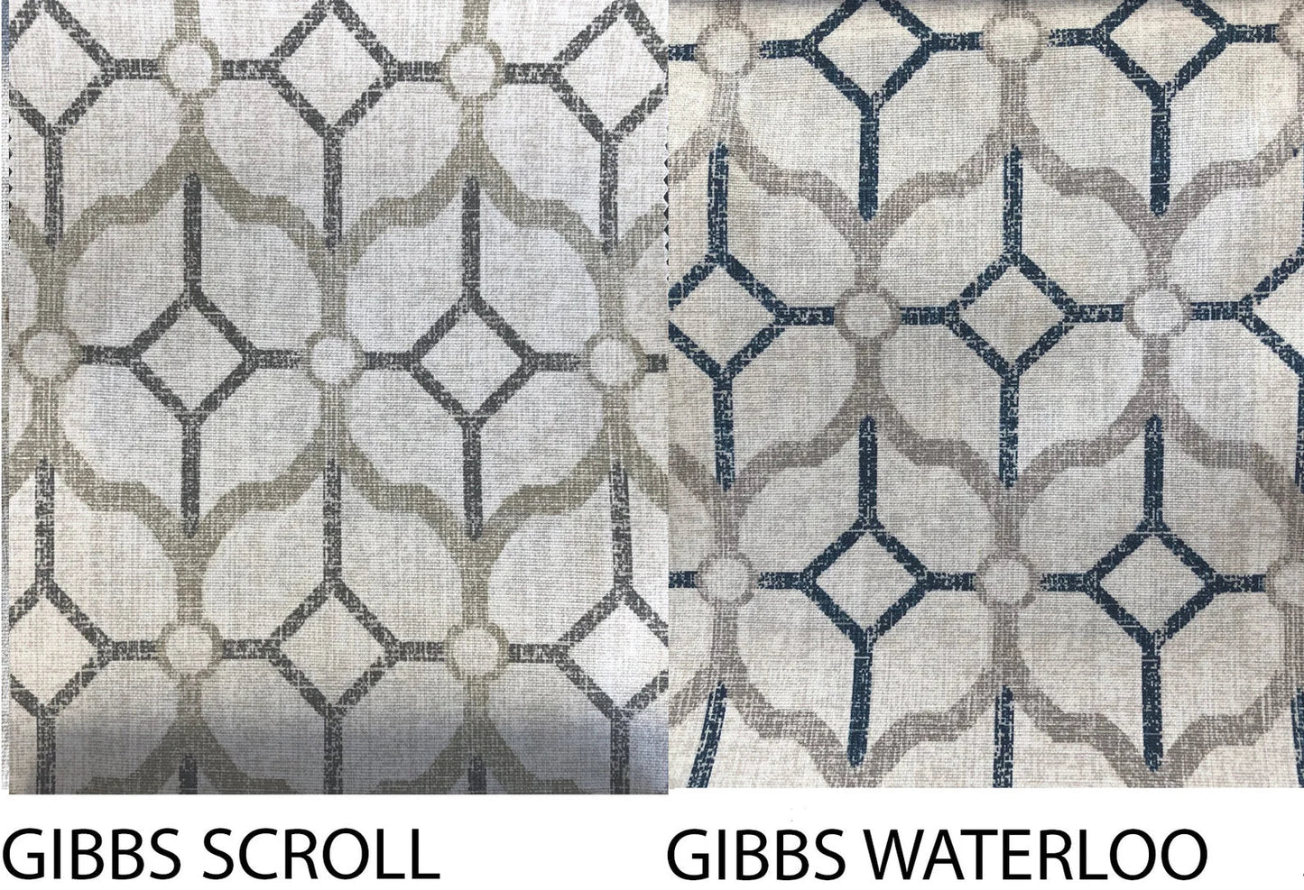 Gibbs European Relaxed Roman Shade — Custom Size