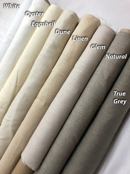 Trend Trim Linen Pelmet — Valance Box, Custom Size