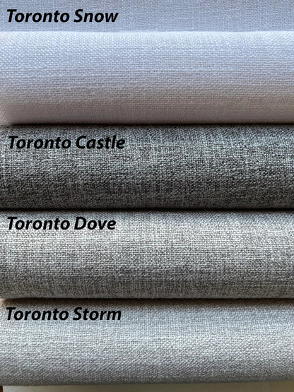 Custom Roman Shade with Decorative Trim Kravet T30744, Relaxed Roman Shade with Chain Mechanism, Custom Window treatments