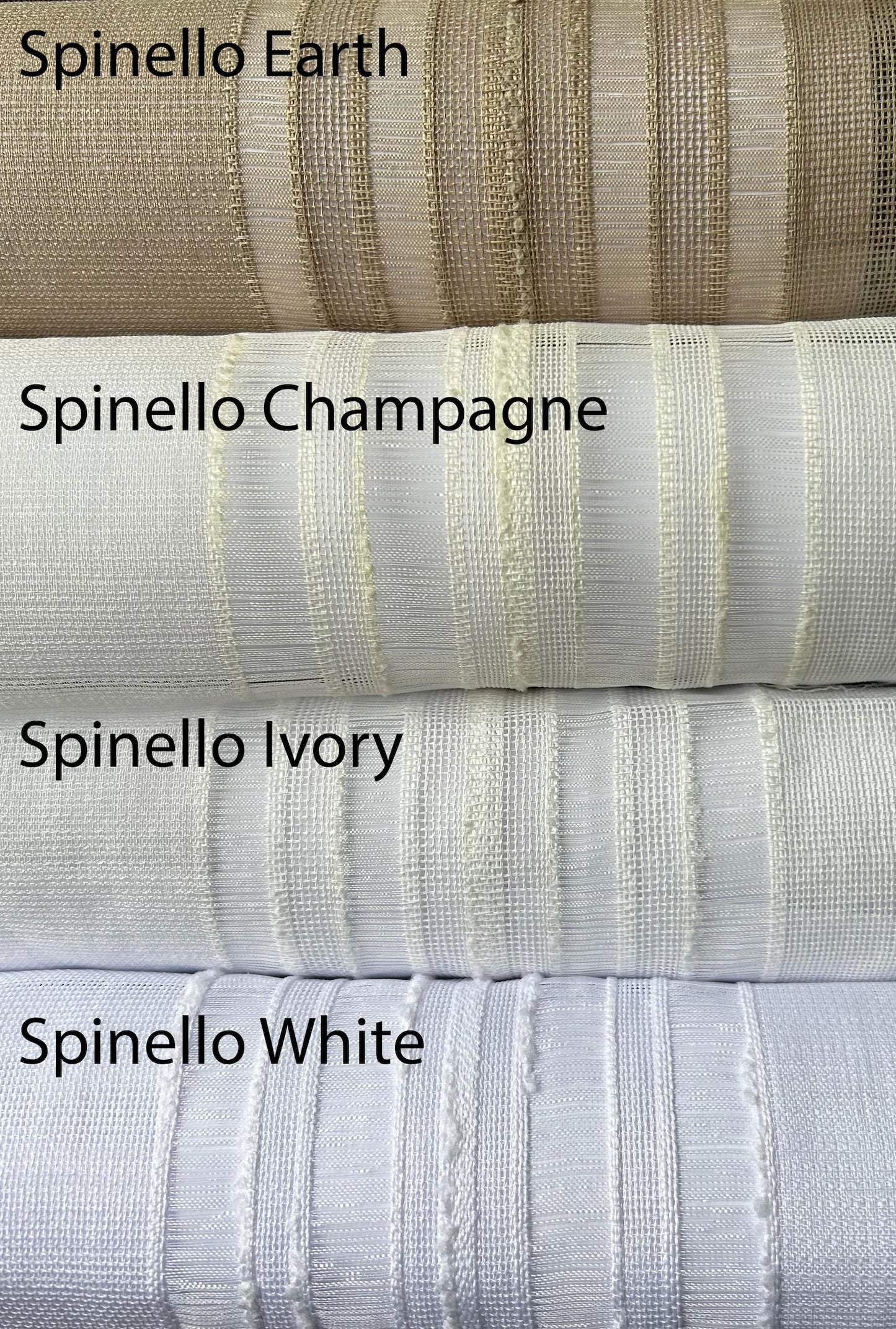 Spinello linen Roman shade in interior