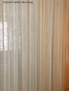 Custom Drapery panels, Double Pleat Style Curtains, Pinch Pleated, solid coloured drapes, Drapery Panels No Lining, Custom length