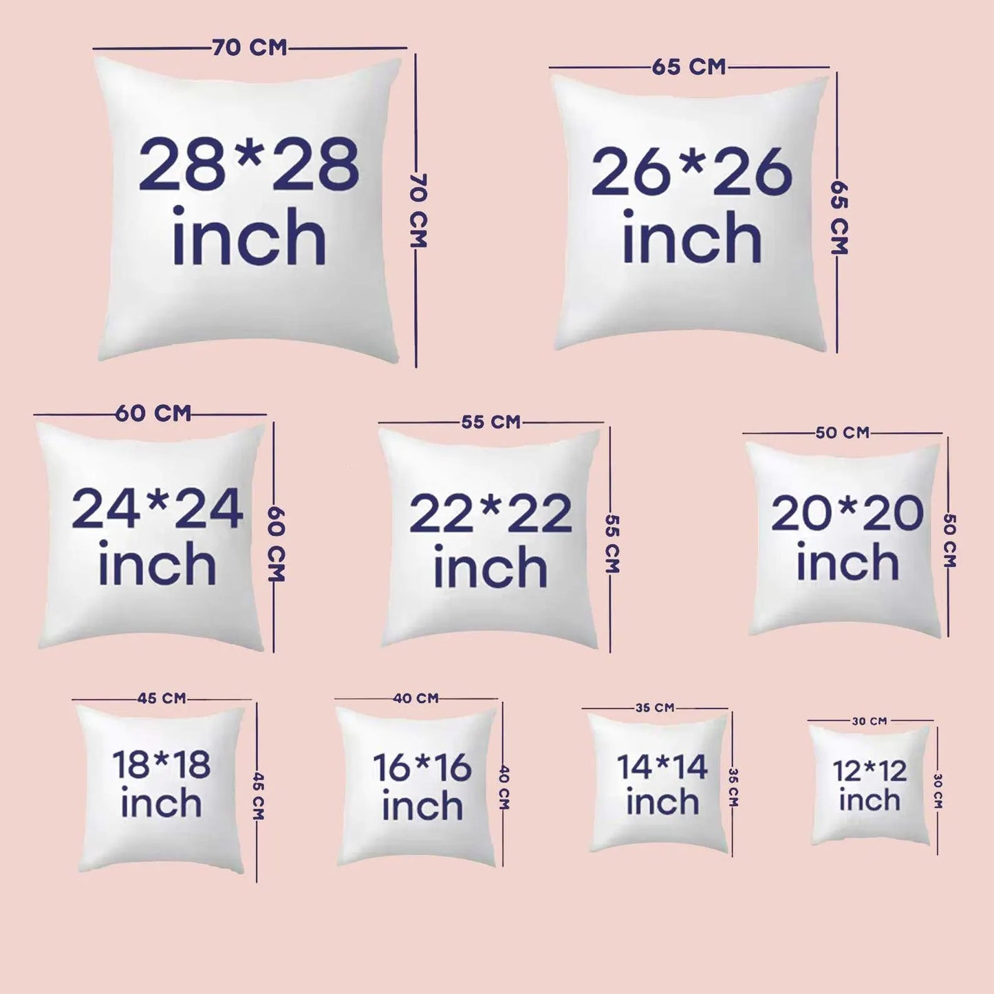 Pillow insert — product photo