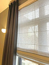 Custom Sheer Roman Shades, Shannon Relaxed Roman Shades, shades with chain mechanism, window treatments, Linen Blend Shades, Made to Order