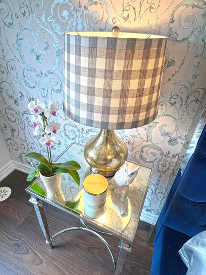 Swedish Check lampshade — product photo