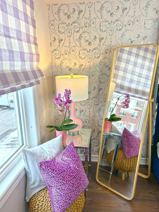 Custom Relaxed Roman Shade | 3