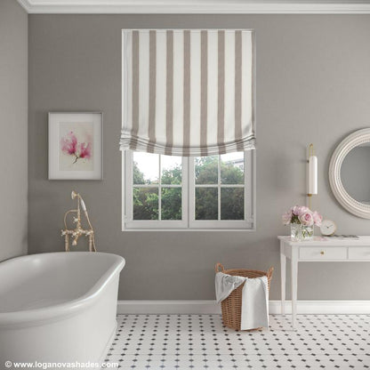Chamberlain Relaxed Roman Shade — Custom Size
