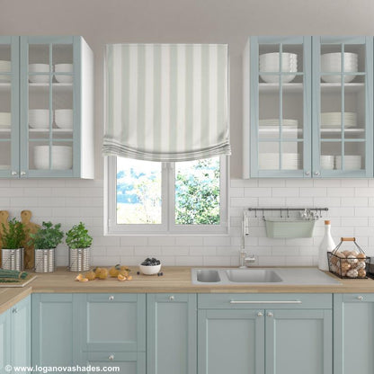 Chamberlain Relaxed Roman Shade — Custom Size