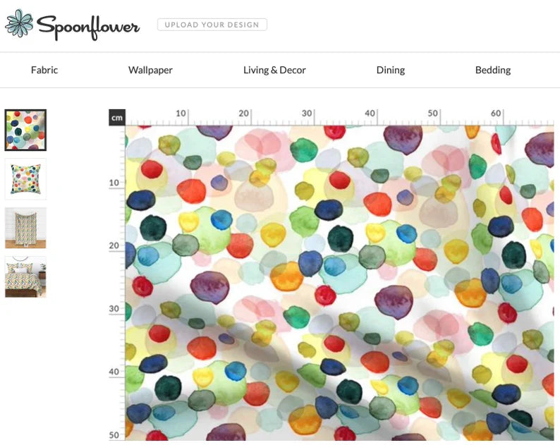 Flat Roman Shade, "Spoonflower" Fabrics, Custom Made Window Treatments, shades with lining and chain mechanism