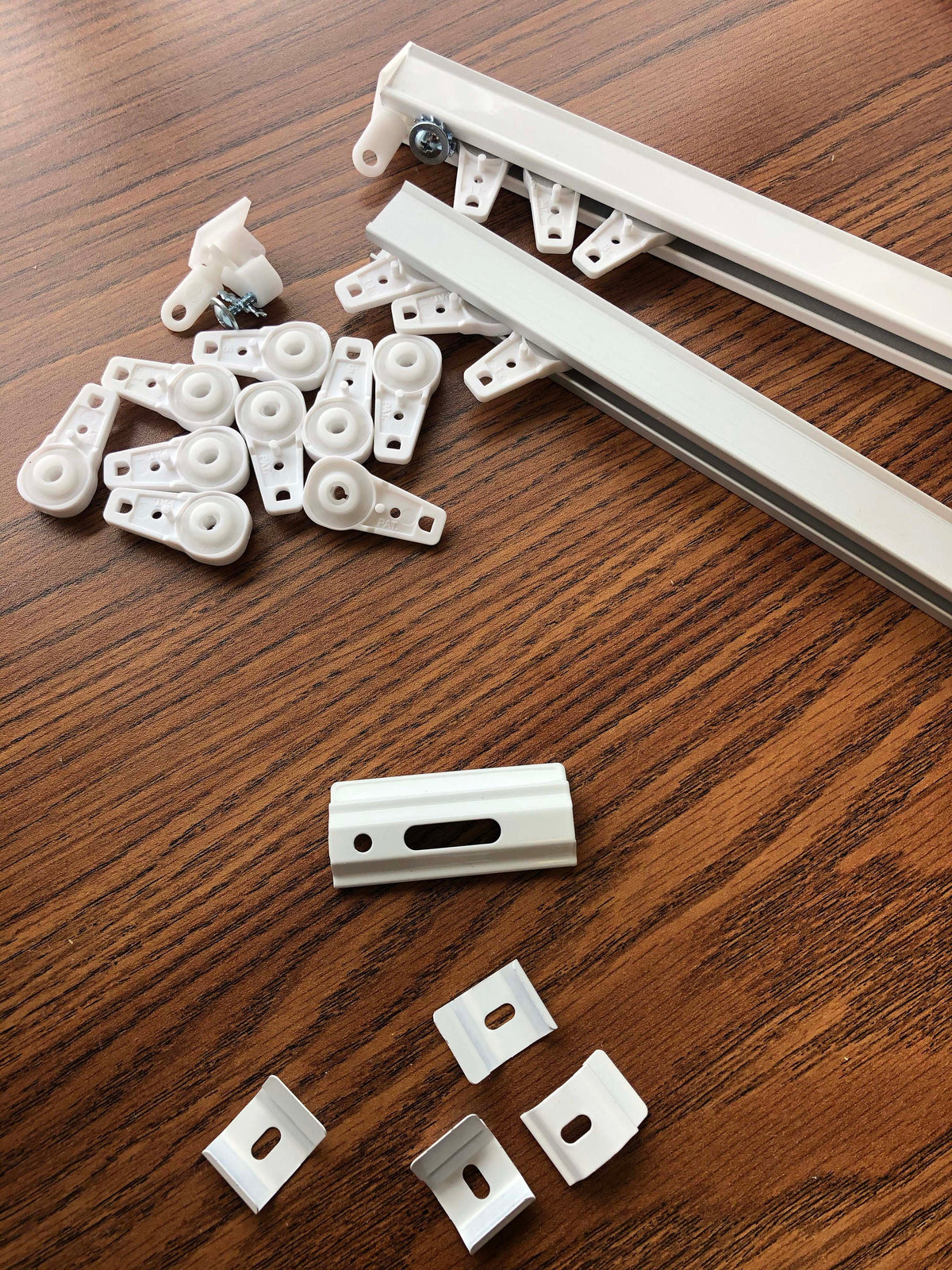Aluminum track wall bracket
