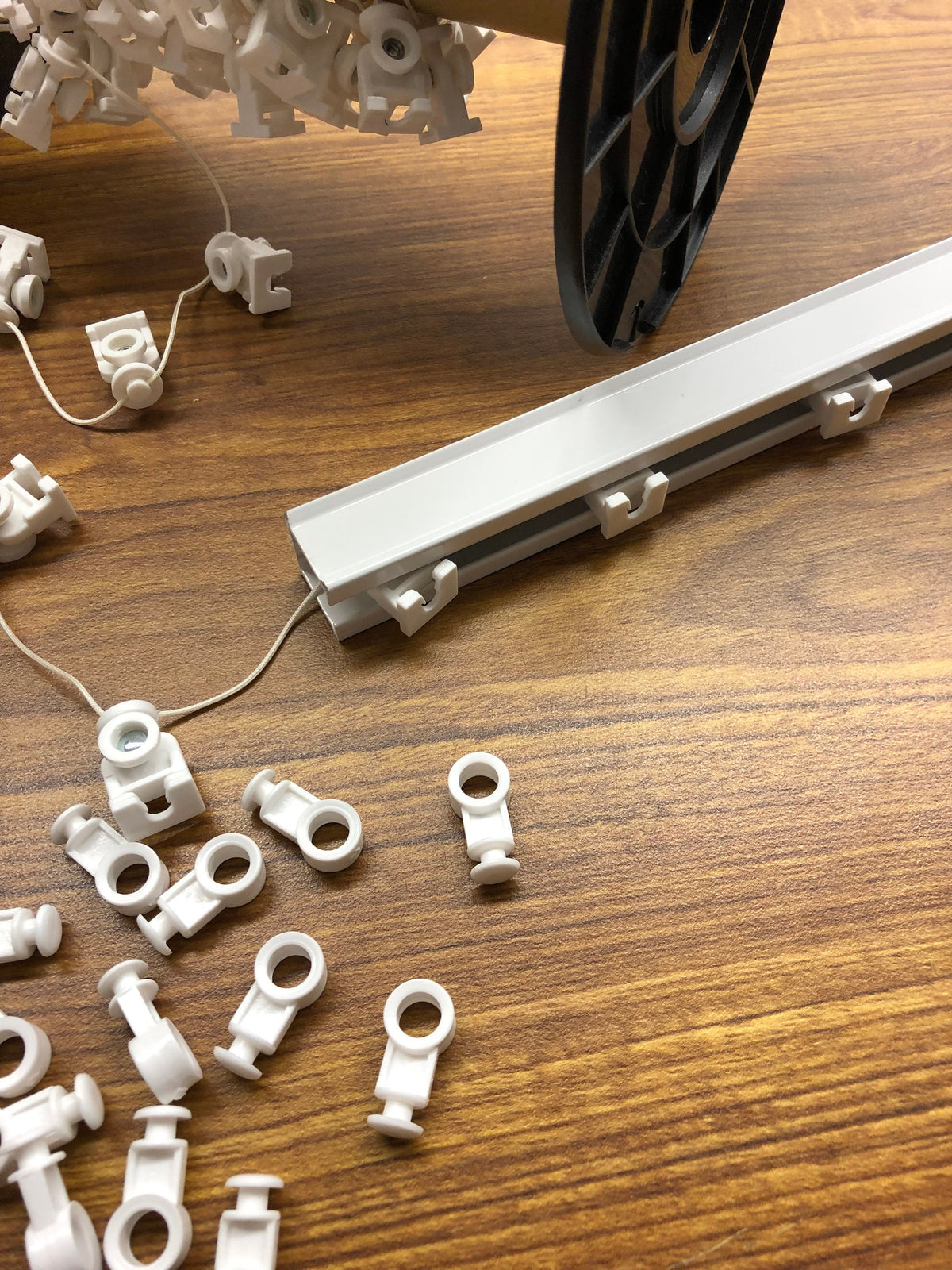 Aluminum track wall bracket