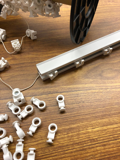 Aluminum track wall bracket