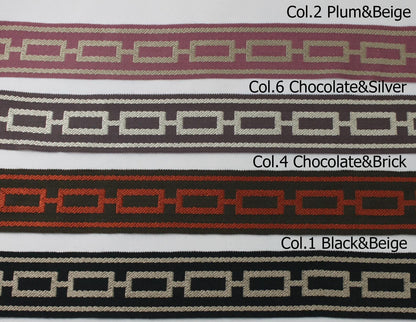 White plastic chain mechanism with brackets and screws included with the shade