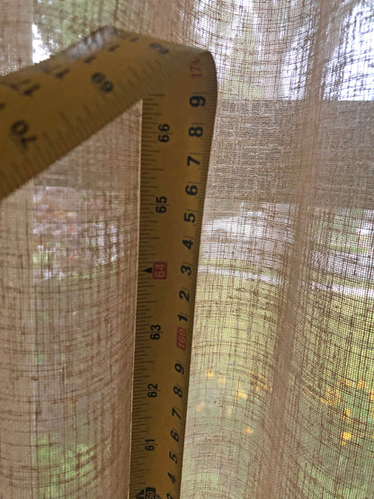 Berlin sheer texture macro with measuring tape, made to 1/8 inch — LOGANOVA