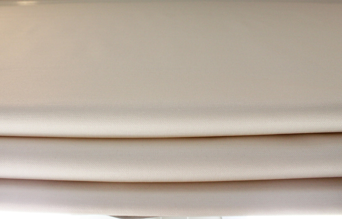 Cheval faux linen relaxed Roman shade, custom made