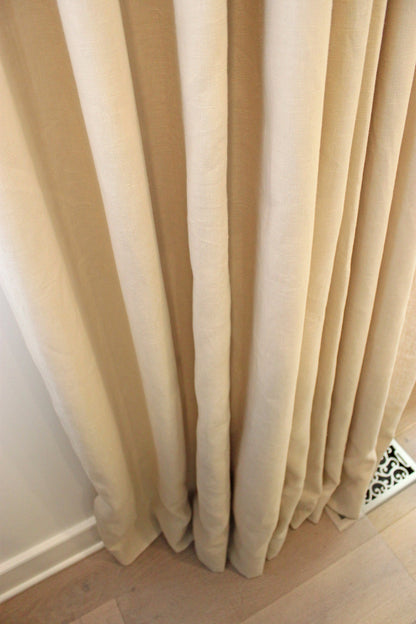 Tuscany linen drapery panel