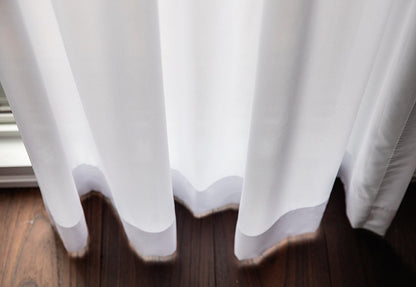 The six Kidman privacy sheer colours side by side: Brilliant White, Marble, Soft Glow, Limestone, Natural and Cacao