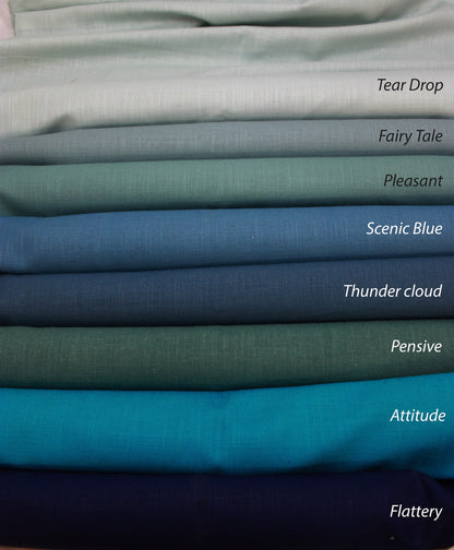 Regatta fabric colour options for the relaxed Roman shade