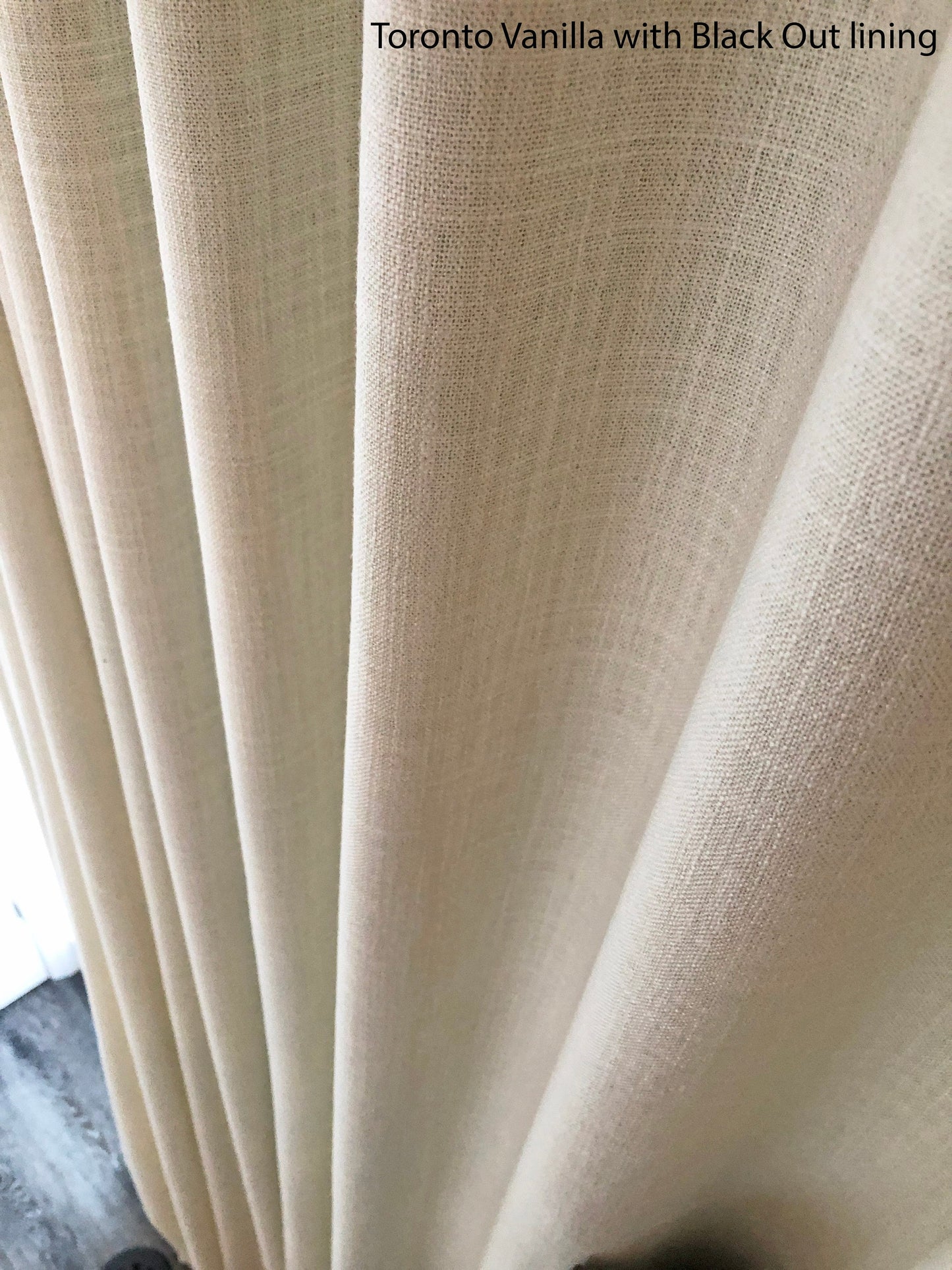 Toronto drapery in interior