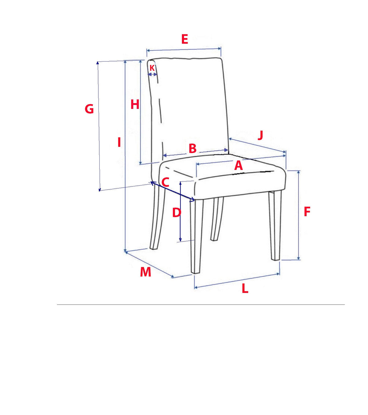 Linen colour options for chair slipcovers