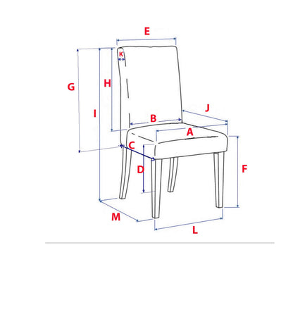 Linen colour options for chair slipcovers