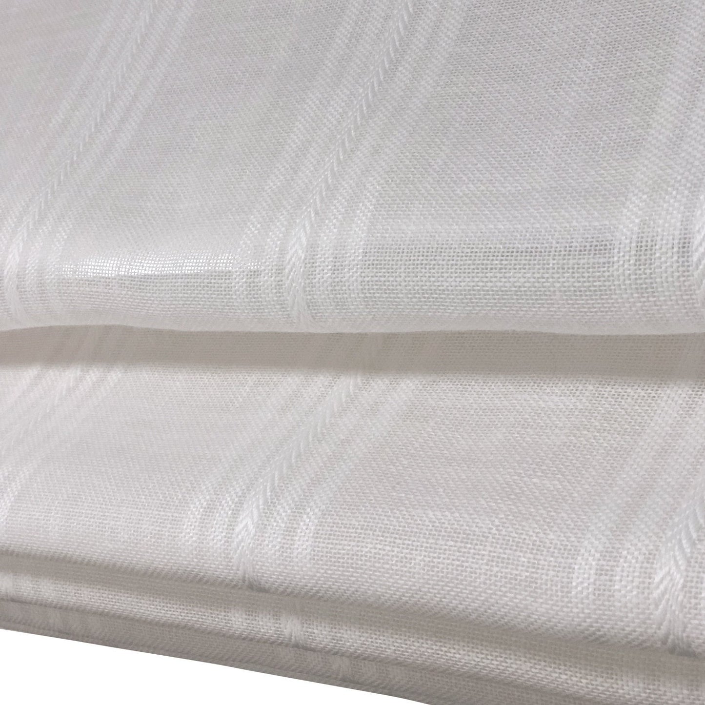 Allure Italian linen — woven stripe texture close-up