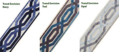 Linen Roman shade detail showing crisp horizontal folds and straight bottom edge