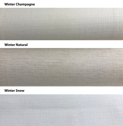 Measuring and mounting guide for a custom relaxed Roman shade