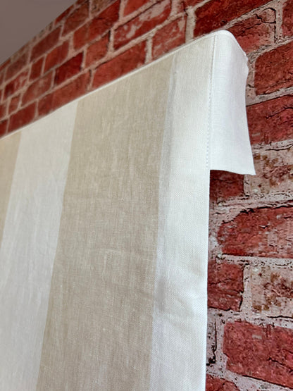 LeeJofa Nala Stripe relaxed shade, custom made to measure