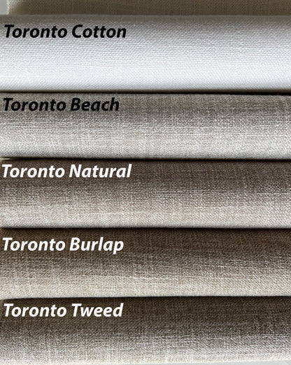 Toronto drapery with lining
