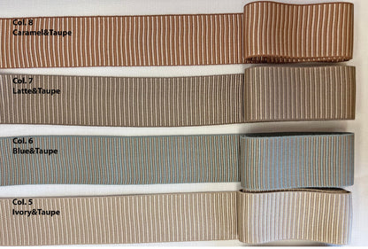 CE-57 Greek key trim shown across all eight colourways