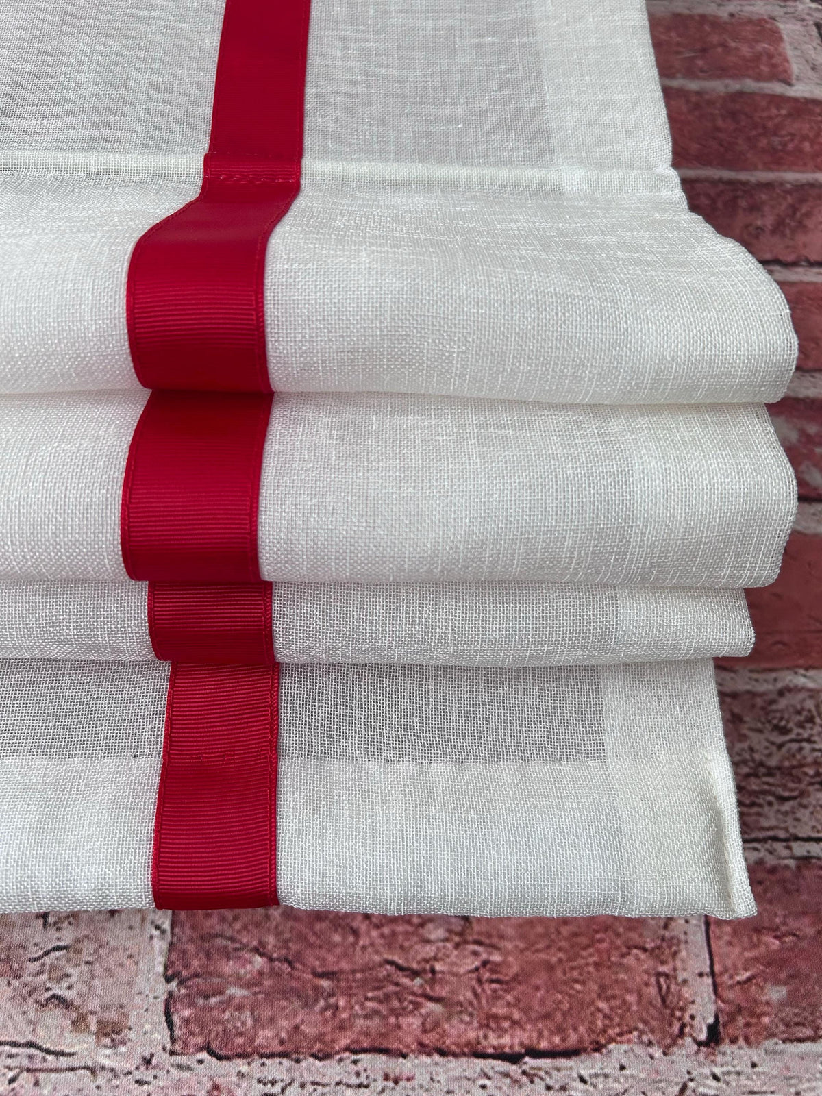 Measuring guide for custom Roman shade