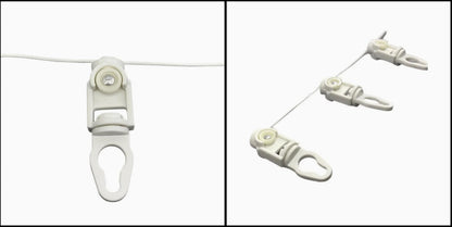 S-fold traverse rod track