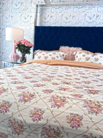 Tessa bedding set pillow sham detail