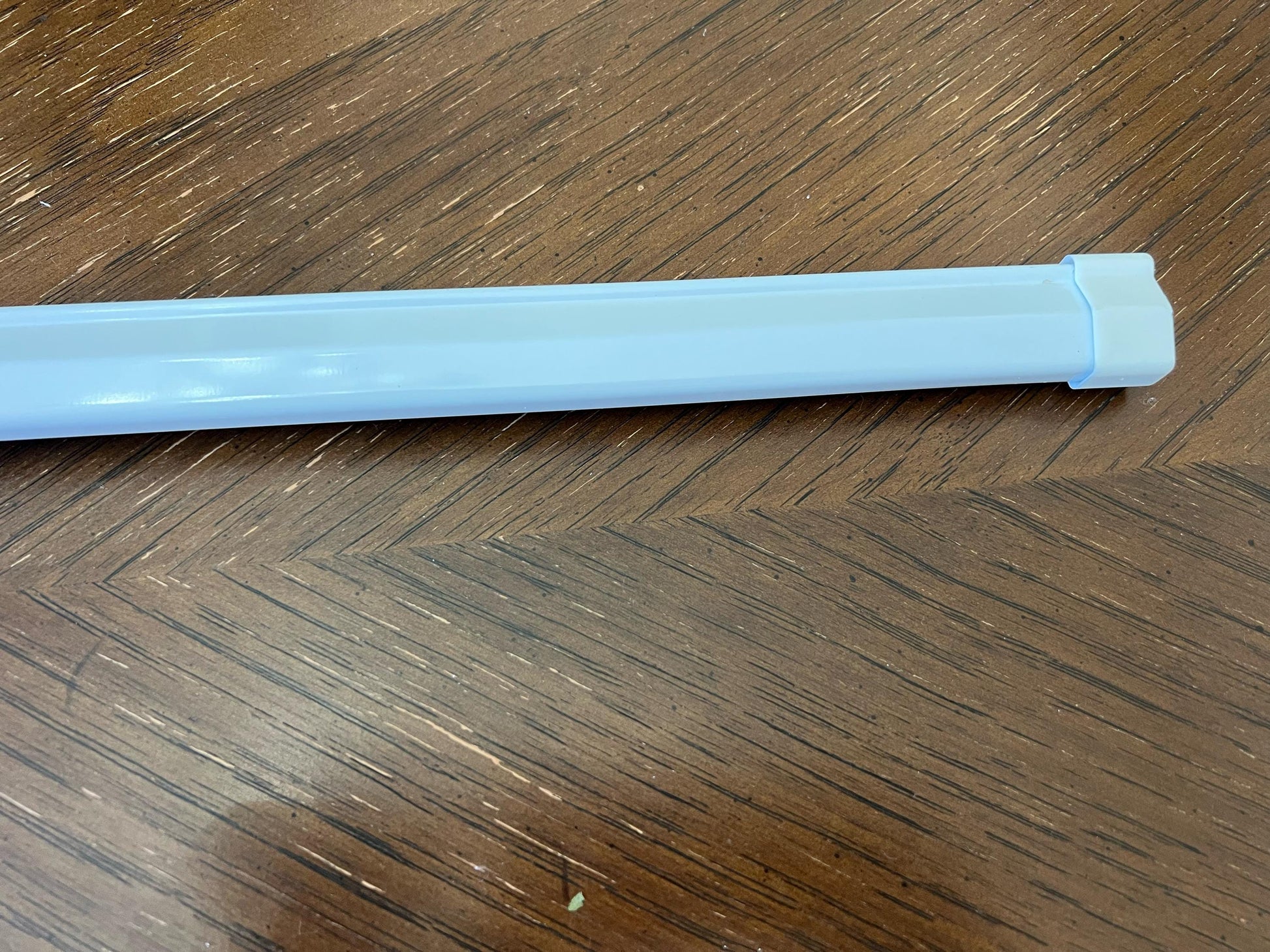 Traverse rod set for window treatments — detail
