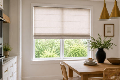 Brent sheer linen macro: open light-filtering weave and natural texture — LOGANOVA
