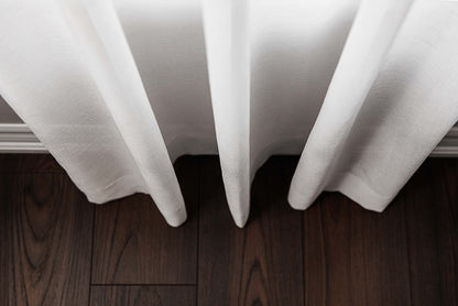 Lucky Pleat Sheer Drapery Panel — Custom Size