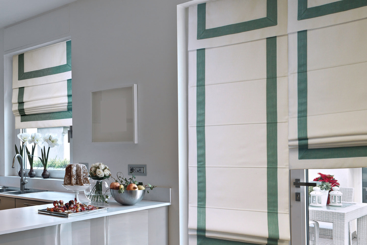 Seafoam colour of border