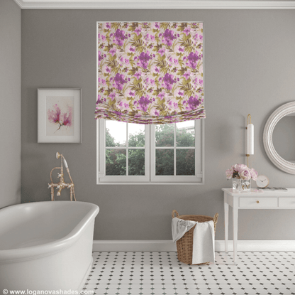 Modesto European Relaxed Roman Shade — Custom Size