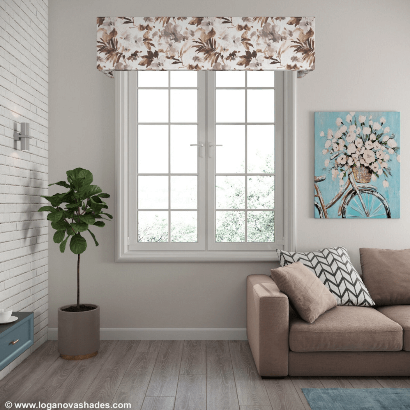 Modesto Pelmet — Valance Box, Custom Size