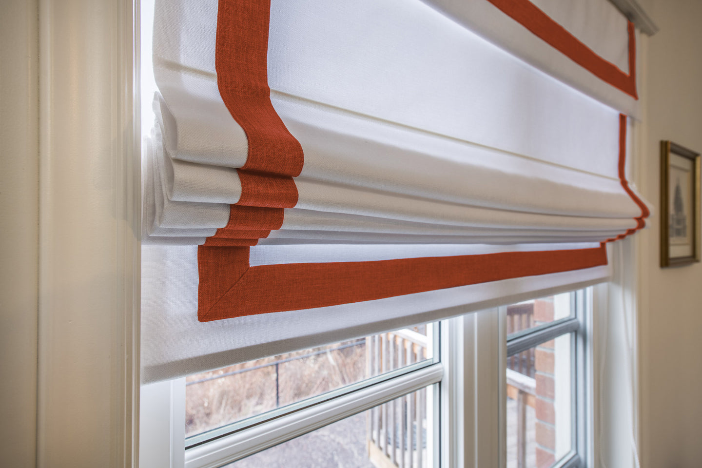 Tangerine colour of border